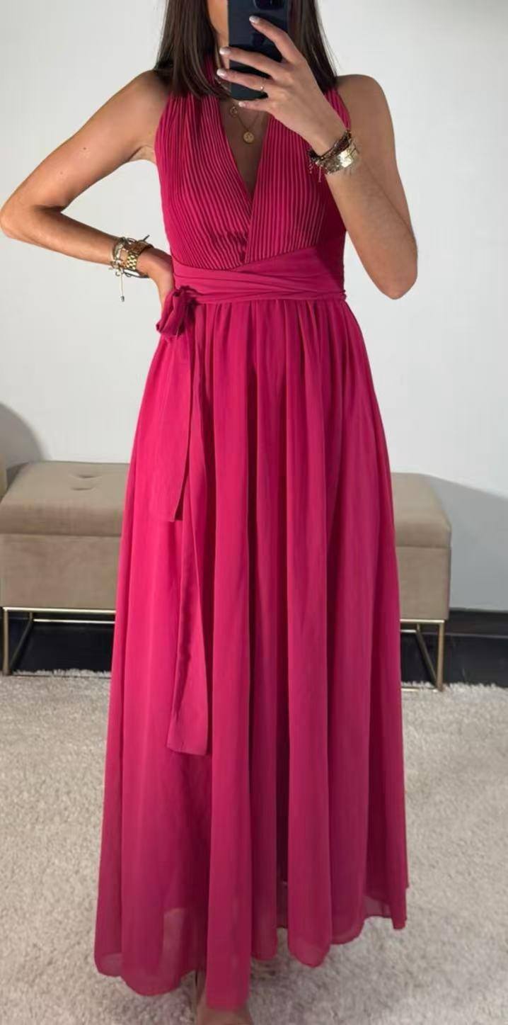 Mayorista Loriane - Vestido largo liso