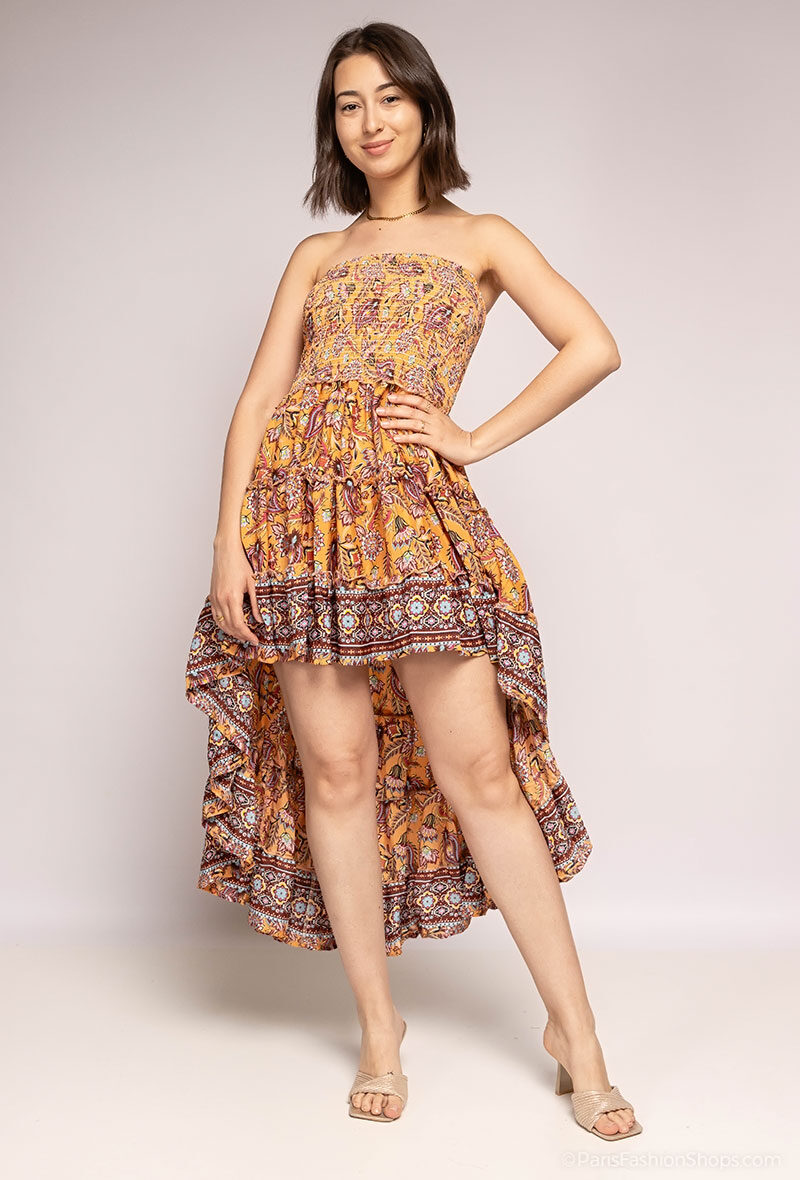Mayorista Loriane - Vestido/falda con estampado floral