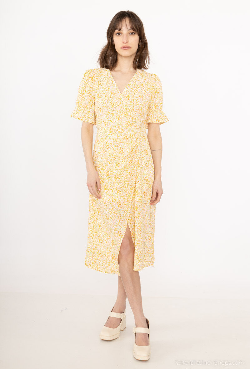 Mayorista Loriane - Vestido midi estampado