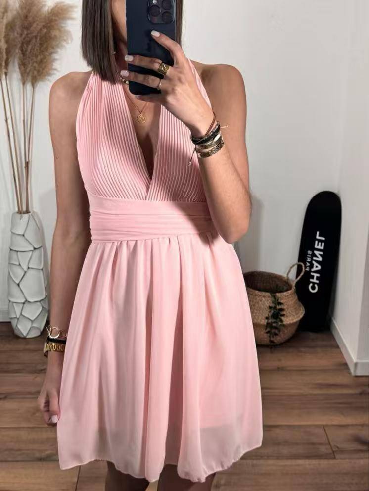 Mayorista Loriane - Vestido corto liso