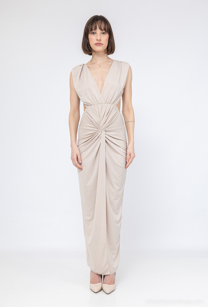 Mayorista Loriane - Vestido largo liso