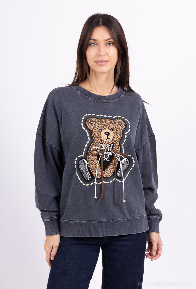 Wholesaler Loriane - Printed sweatshirt