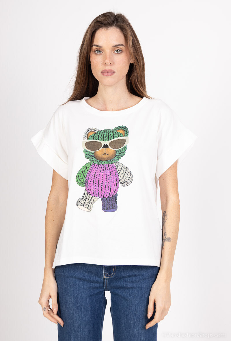 Grossista Loriane - T-shirt stampata