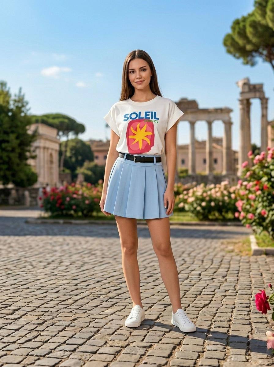 Grossista Loriane - T-shirt stampata