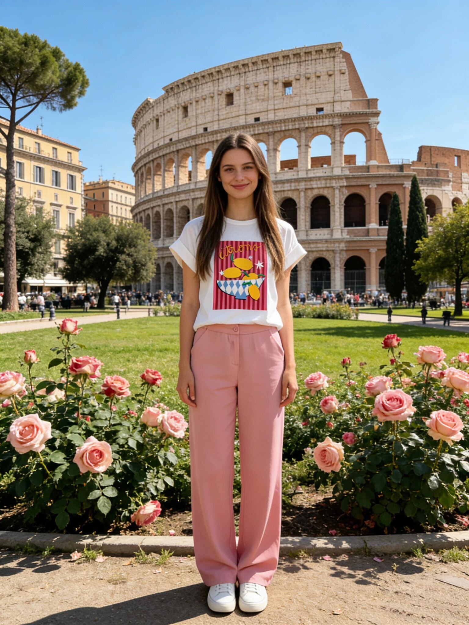Grossista Loriane - T-shirt stampata