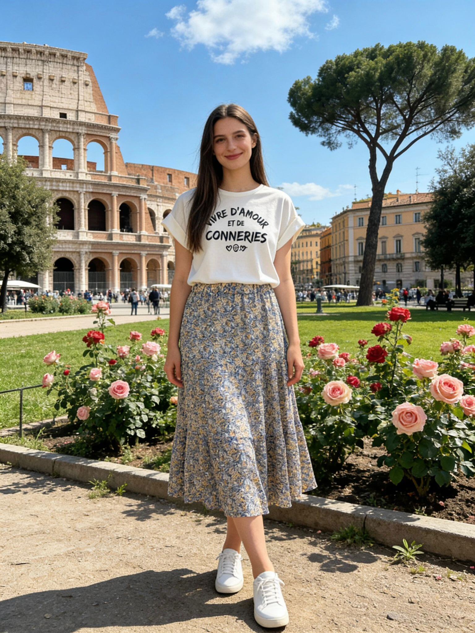 Grossista Loriane - T-shirt stampata