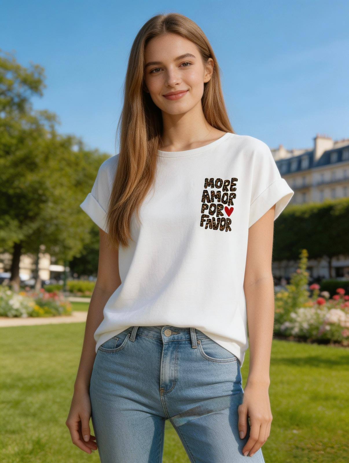 Mayorista Loriane - Camiseta estampada