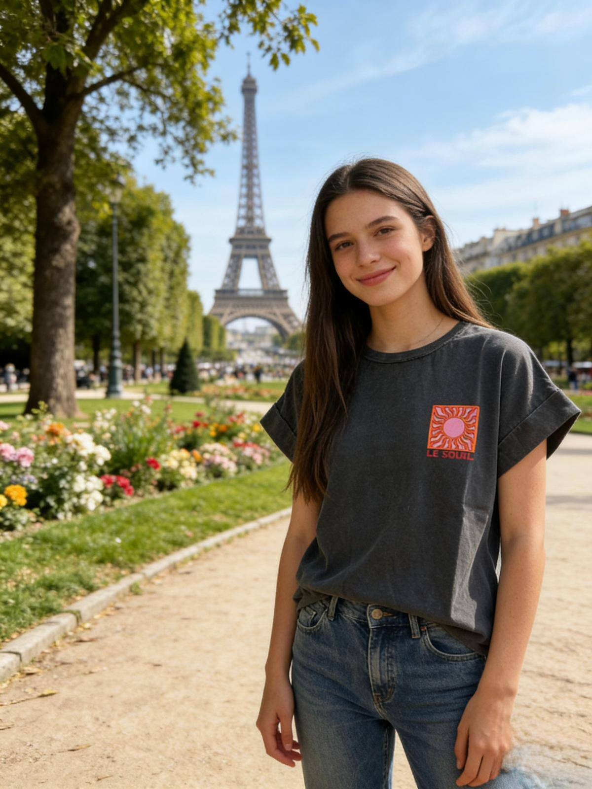Grossista Loriane - T-shirt stampata