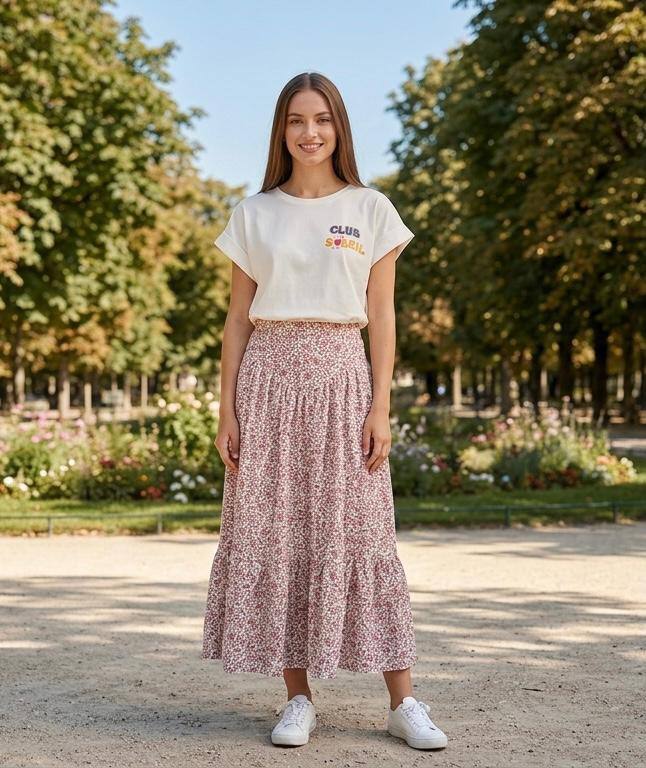 Grossista Loriane - T-shirt stampata