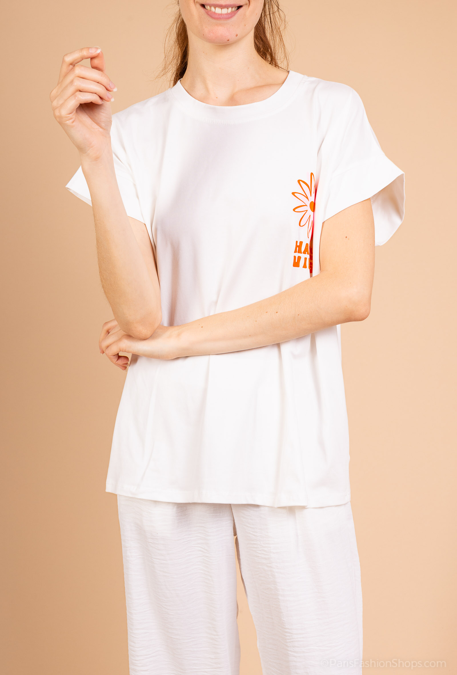 Großhändler Loriane - Bedrucktes T-Shirt