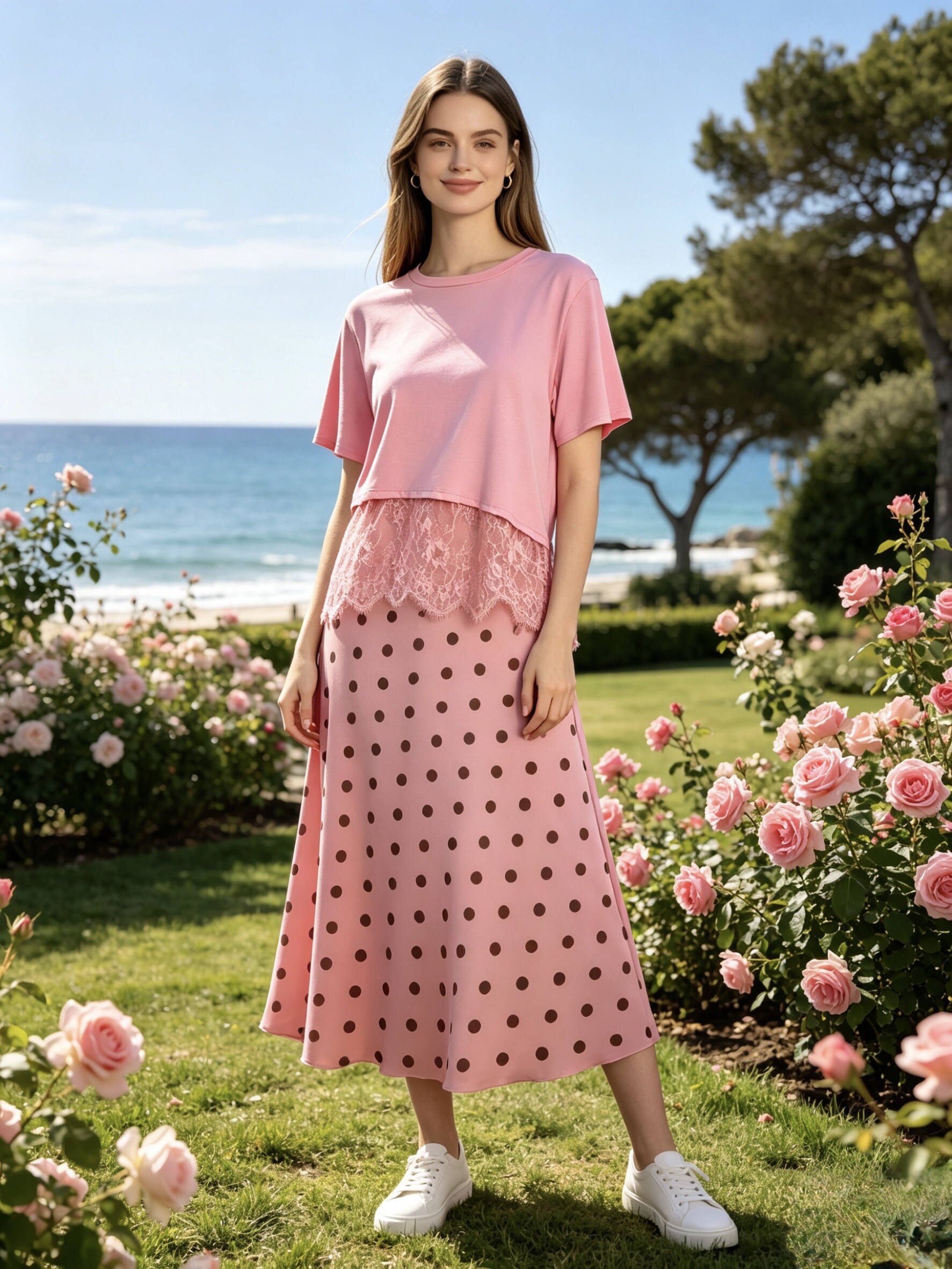 Grossista Loriane - T-shirt semplice