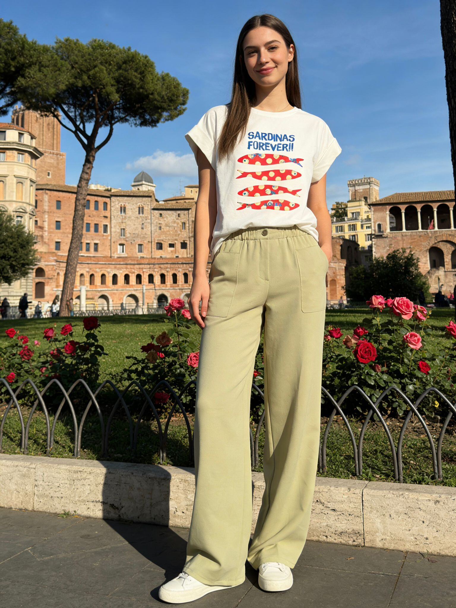 Grossista Loriane - T-shirt stampata