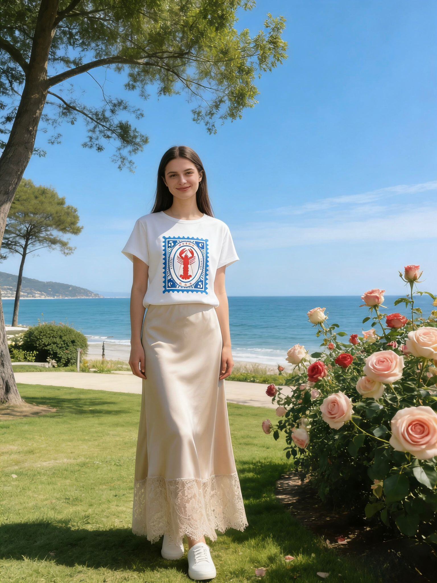 Grossista Loriane - T-shirt stampata