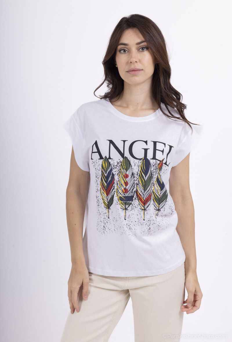 Großhändler Loriane - Bedrucktes T-Shirt