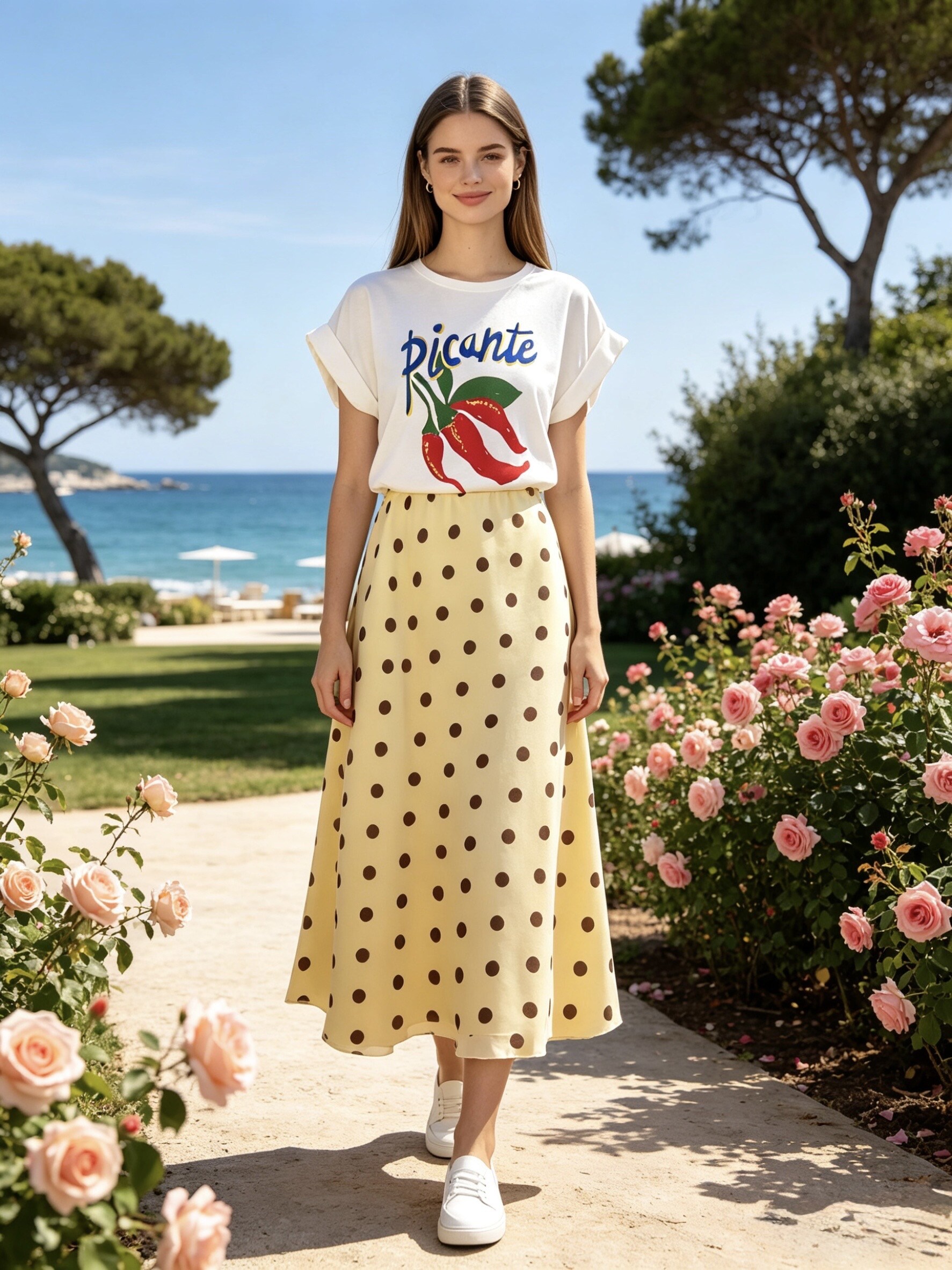 Grossista Loriane - T-shirt stampata