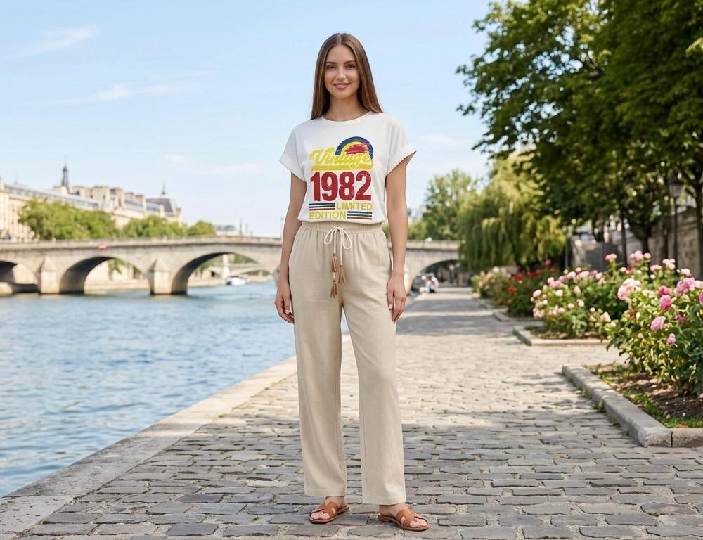 Großhändler Loriane - Bedrucktes T-Shirt