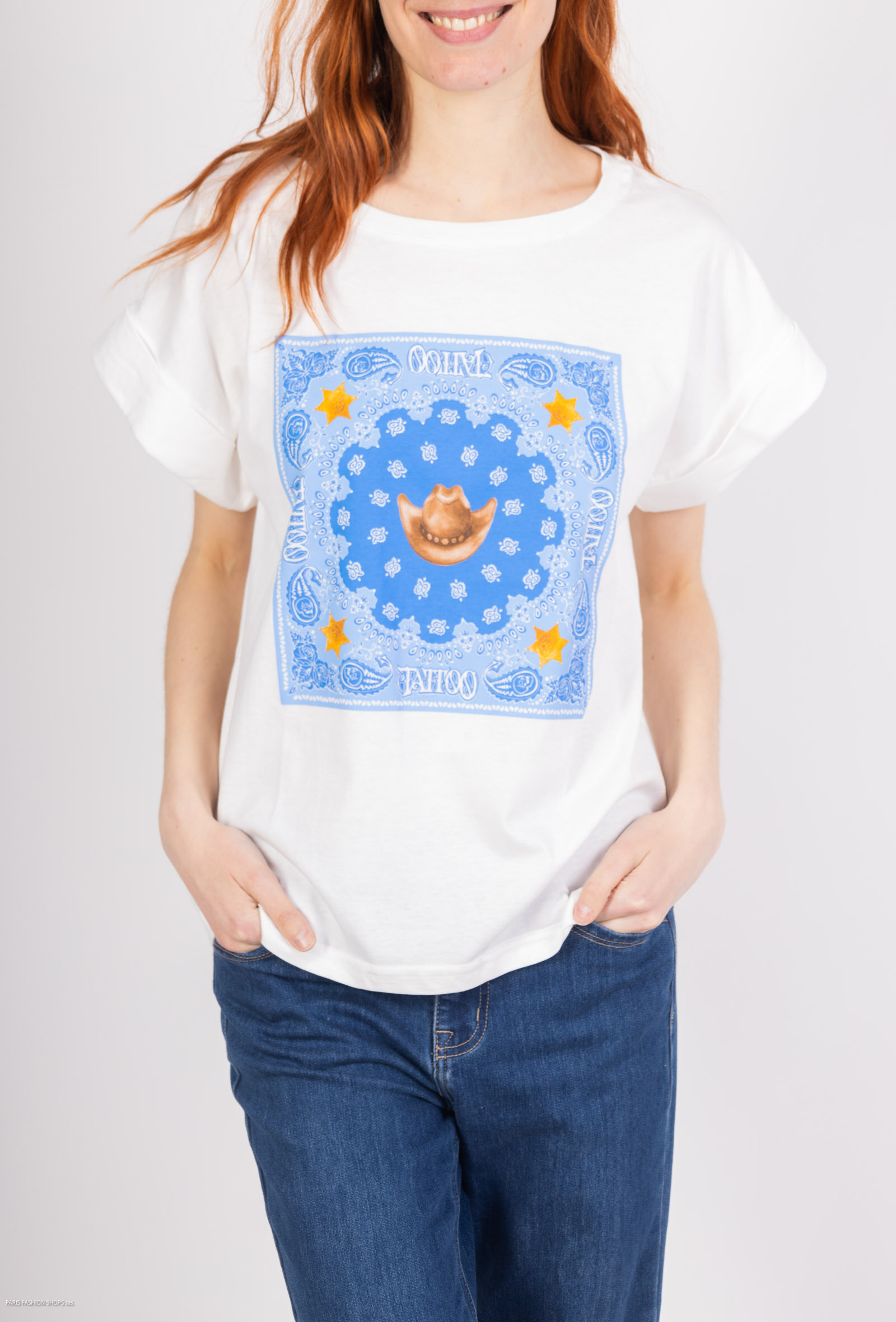 Grossista Loriane - T-shirt stampata