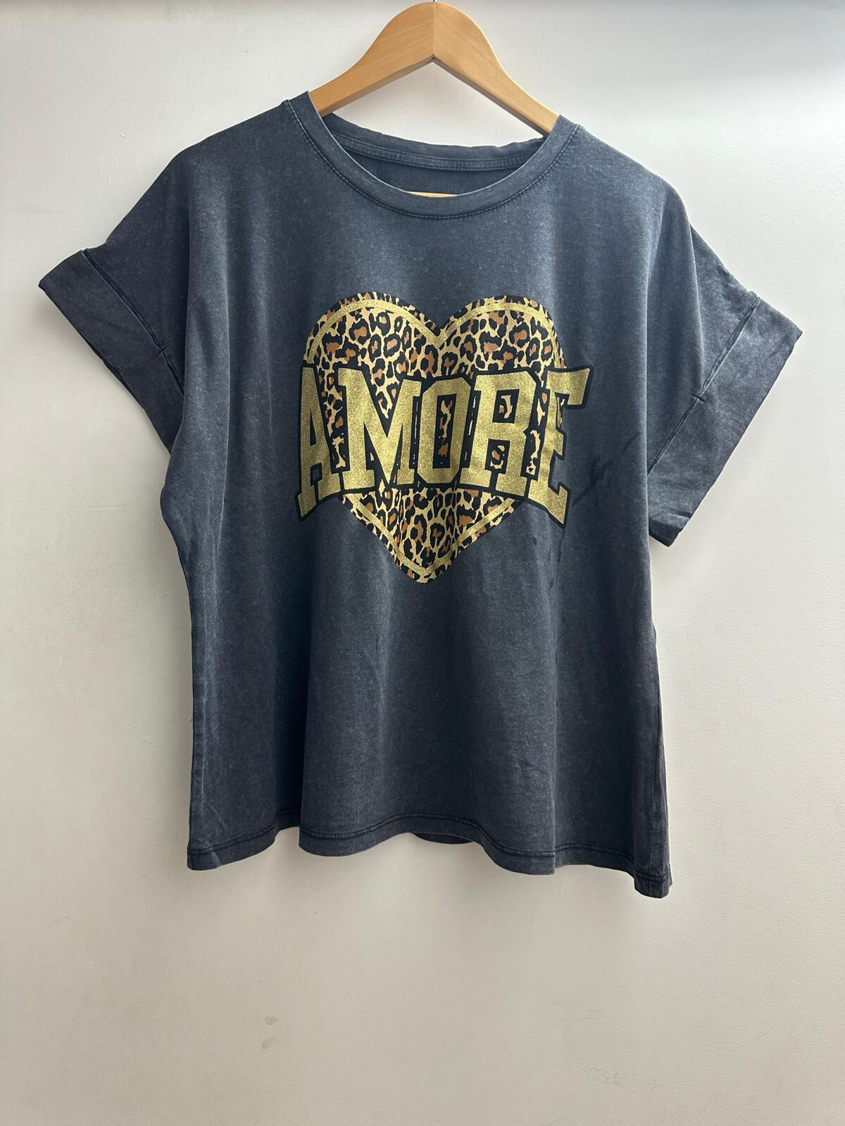 Großhändler Loriane - Bedrucktes T-Shirt