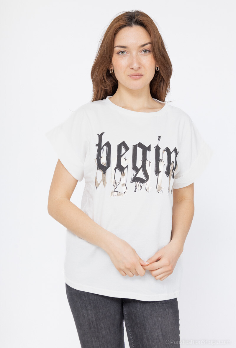 Grossista Loriane - T-shirt in cotone