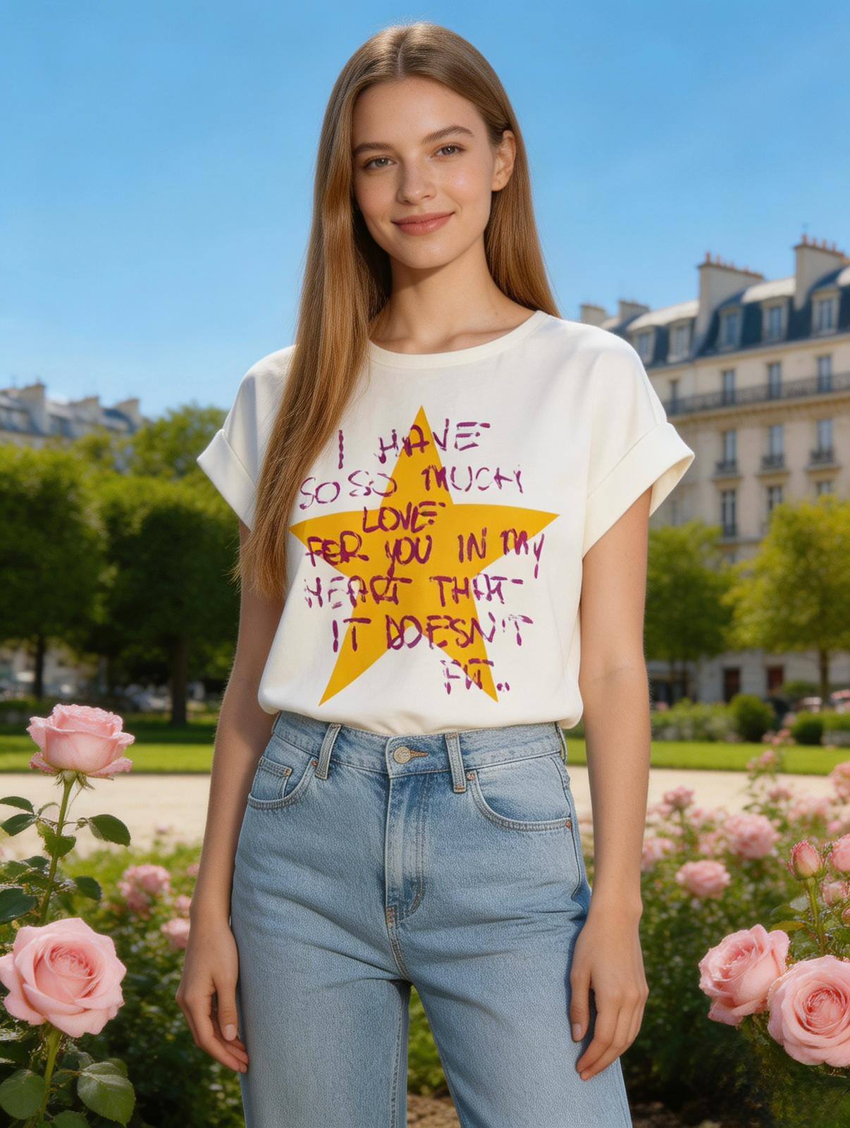 Grossista Loriane - T-shirt stampata