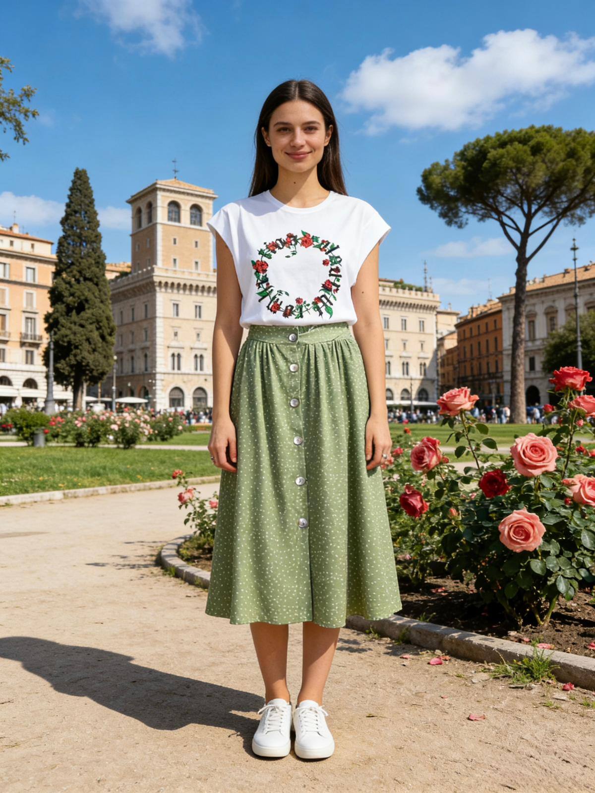 Großhändler Loriane - Bedrucktes T-Shirt