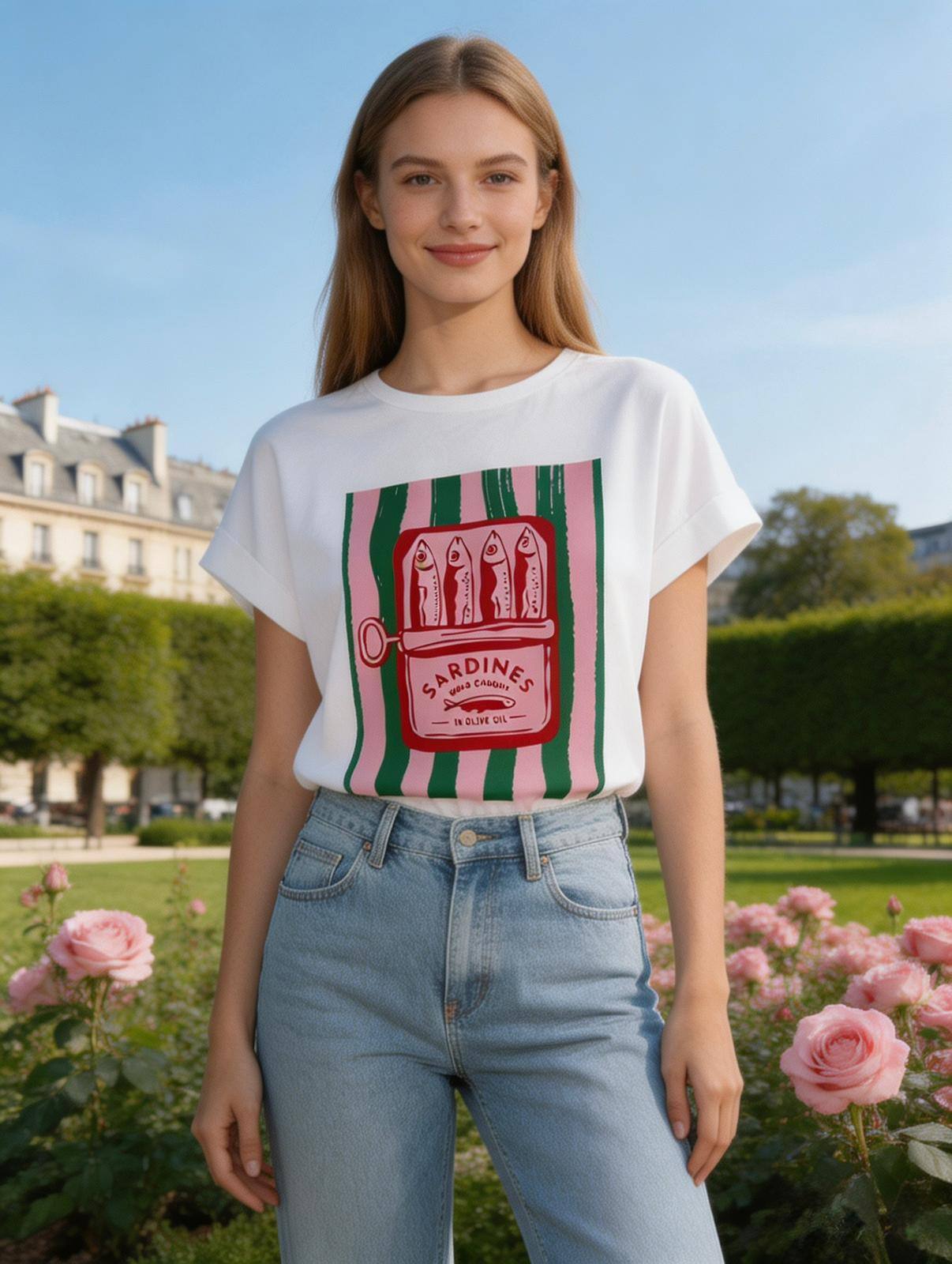 Grossista Loriane - T-shirt stampata