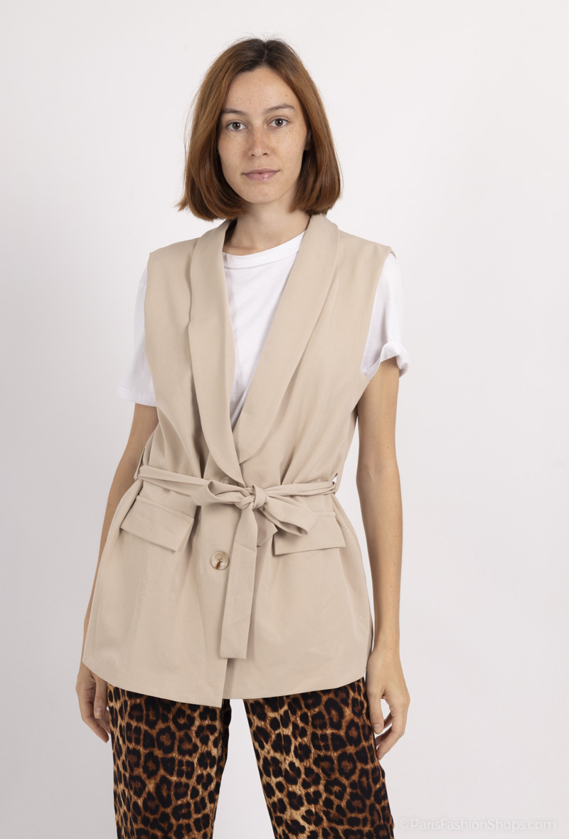 Grossiste Loriane - Veste sans manche