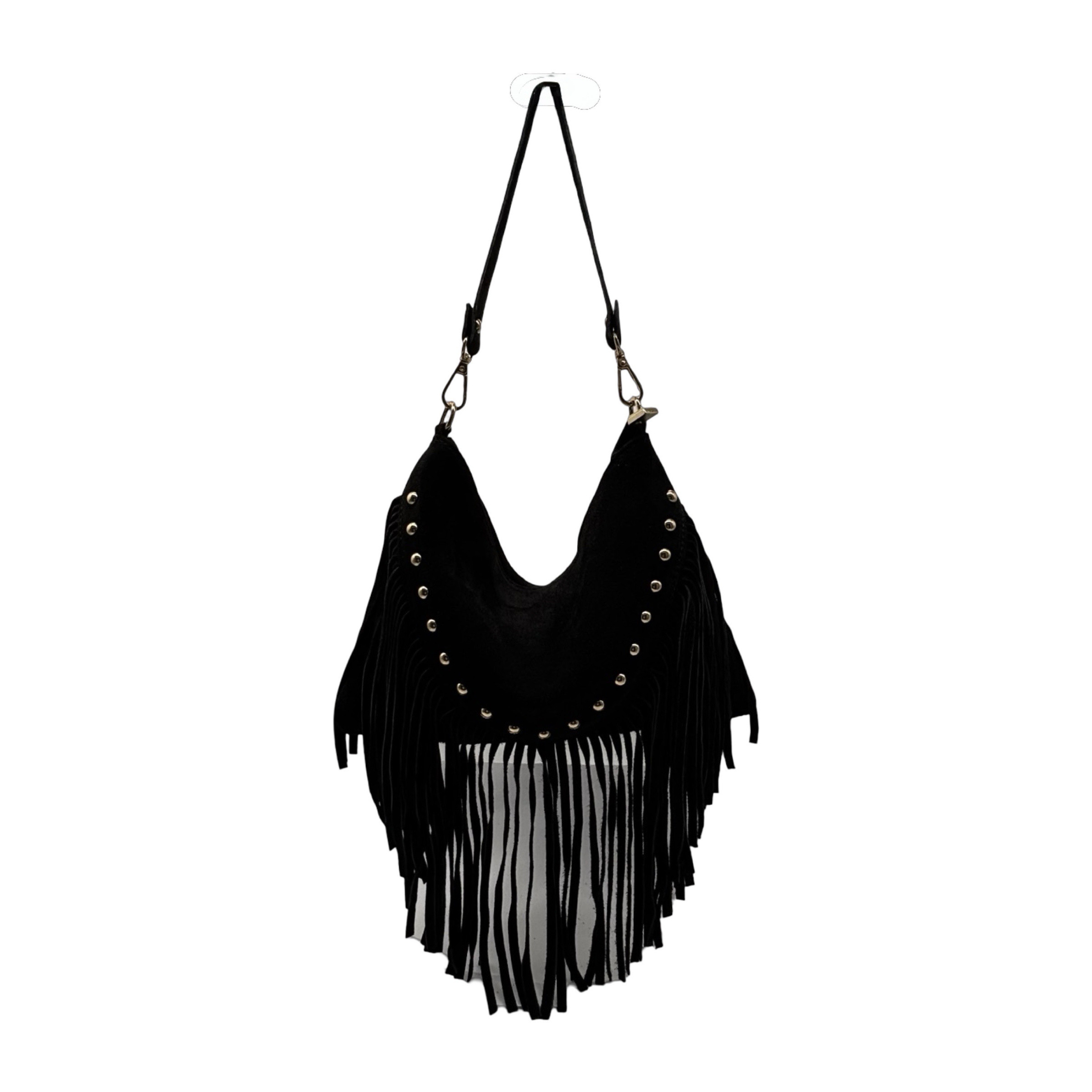 Wholesaler LOUISA LEE - Genuine suede leather crossbody bag
