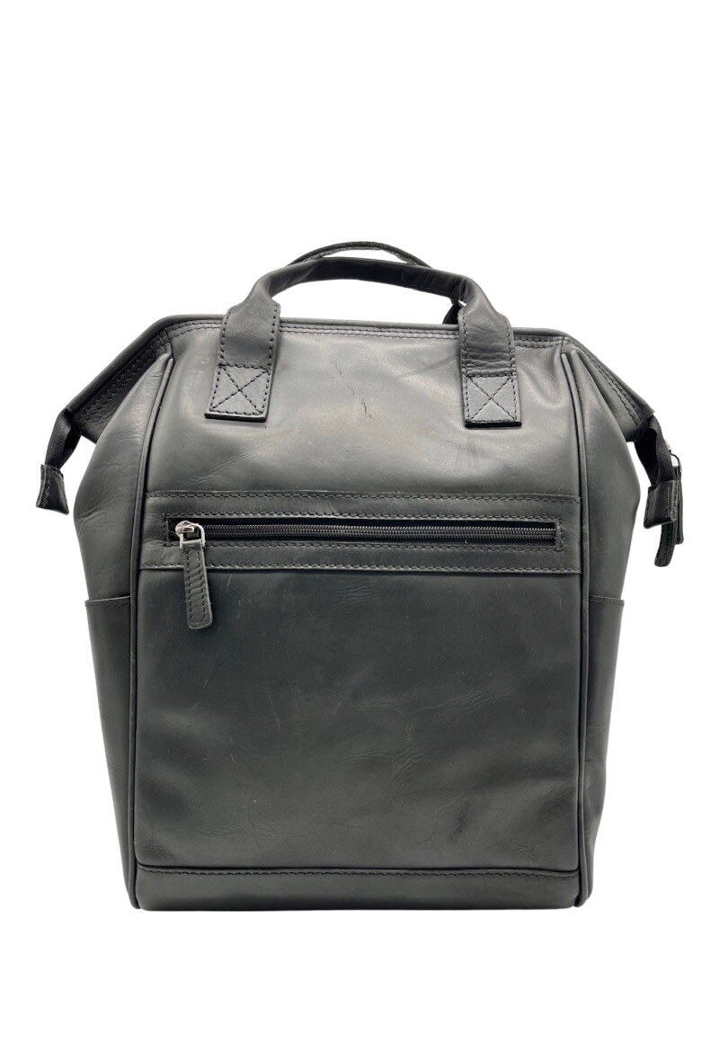 Mayorista LOUISA LEE - Mochila mm cuero negro maelle
