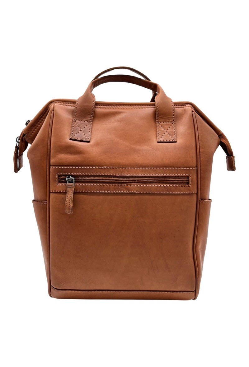 Mayorista LOUISA LEE - Mochila Maelle mm piel camel