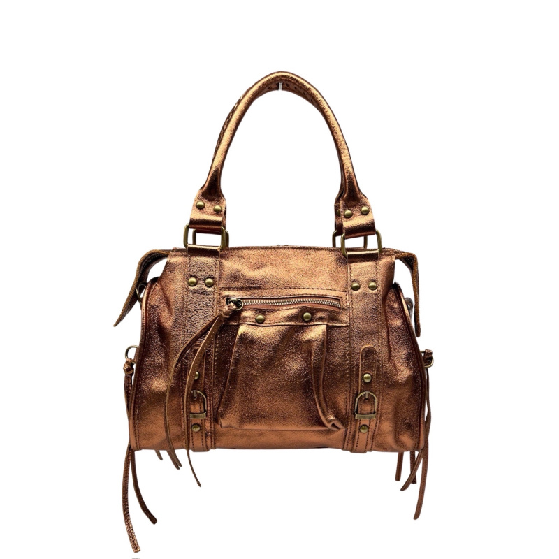 Wholesaler LOUISA LEE - Vintage baguette leather bag