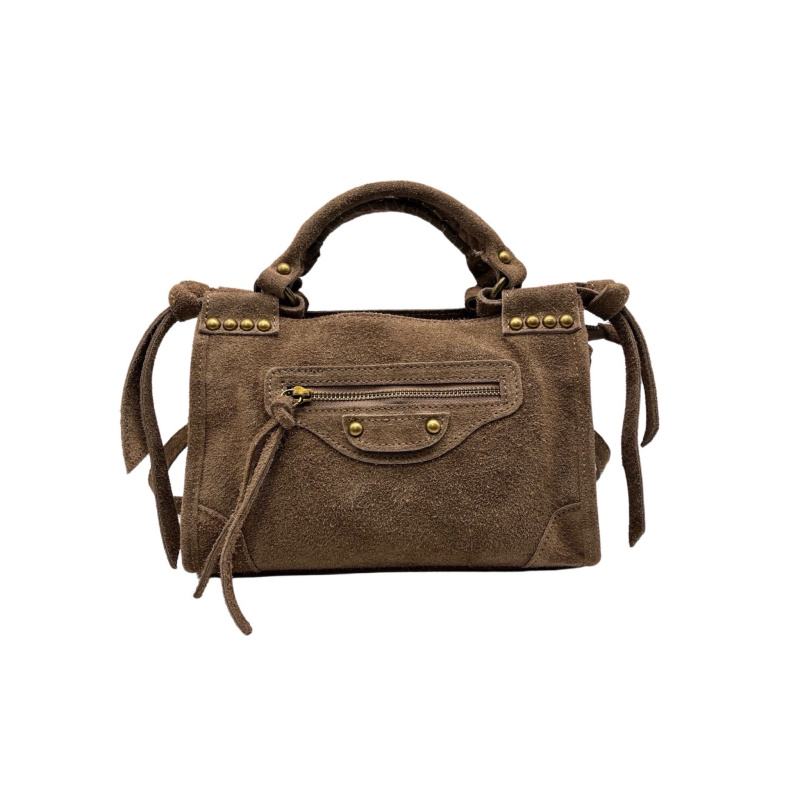 Wholesaler LOUISA LEE - OLAYA SUEDE LEATHER HANDBAG