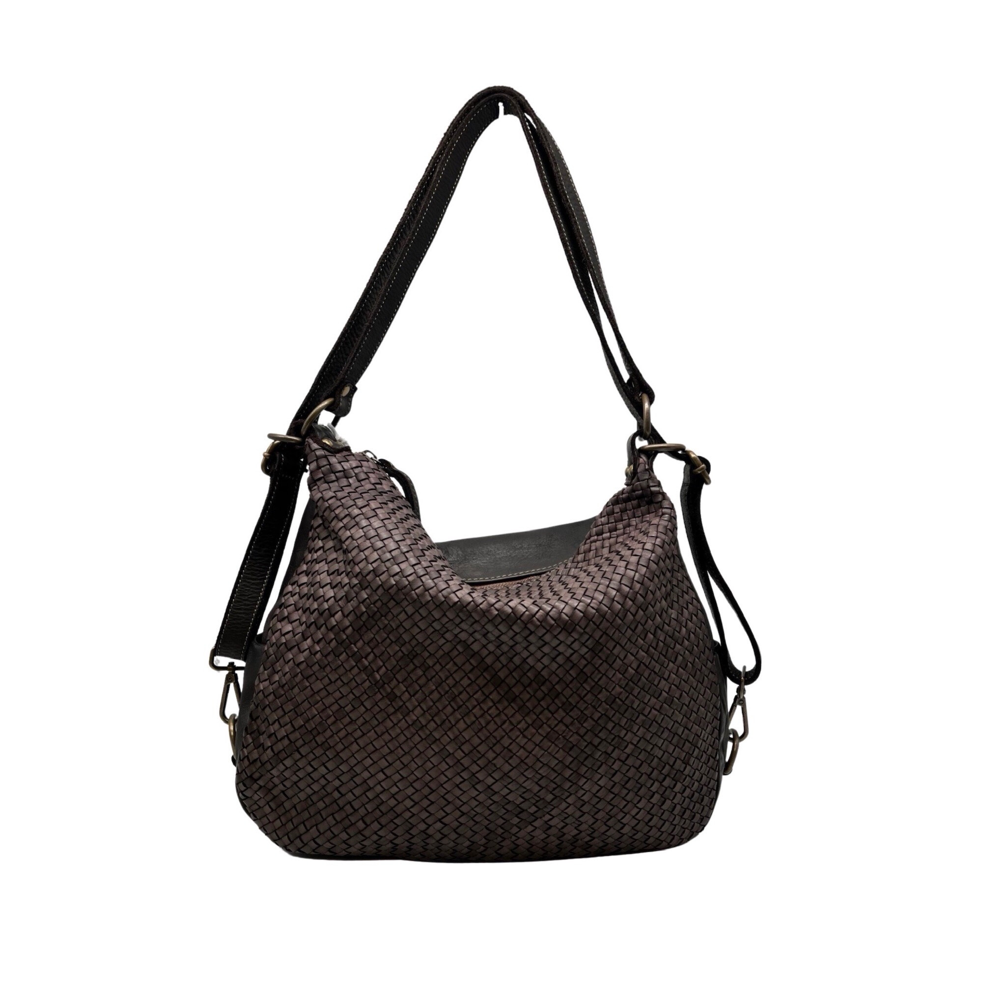 Wholesaler LOUISA LEE - Manon washed leather shoulder bag