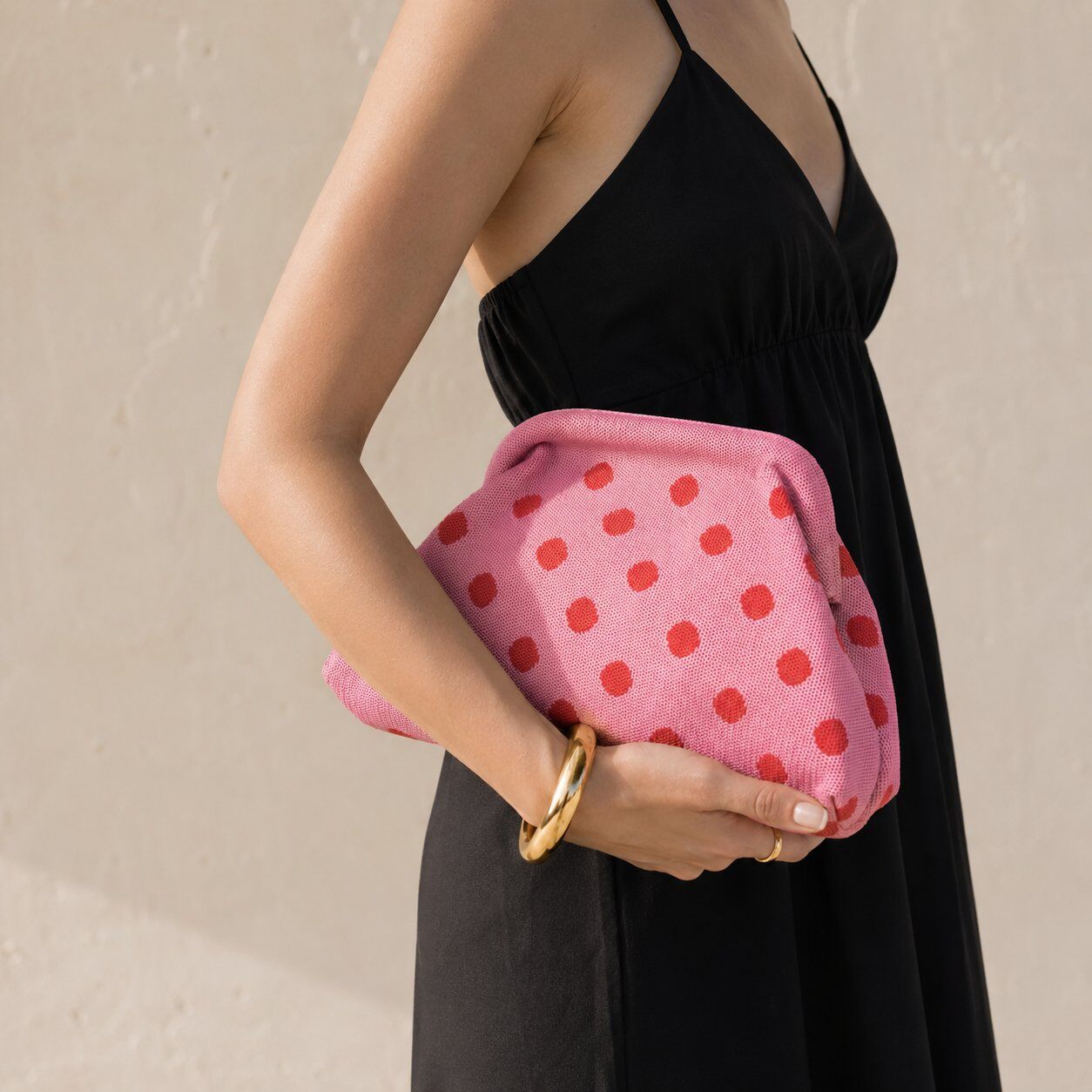 Wholesaler LOUISA LEE - Simon Polka Dot Clutch