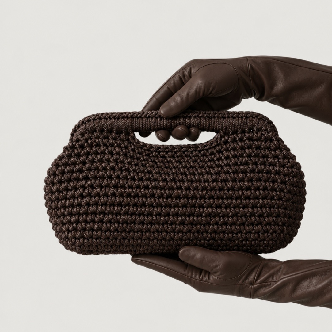 Grossiste LOUISA LEE - Pochette à Main en Crochet Artisanale Mia