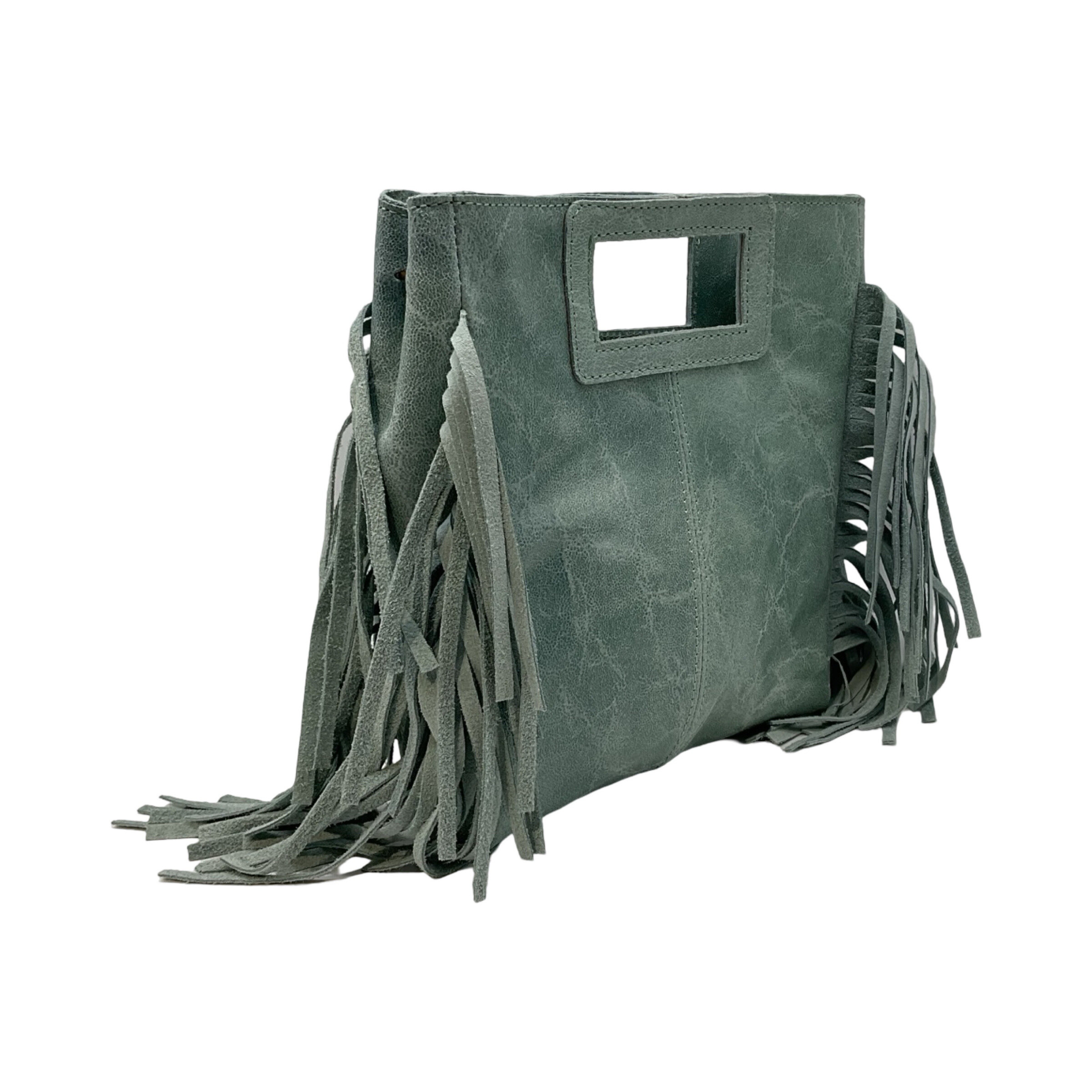 Wholesaler LOUISA LEE - CLAUDIA GRAINED COWHIDE LEATHER CROSSBODY BAG