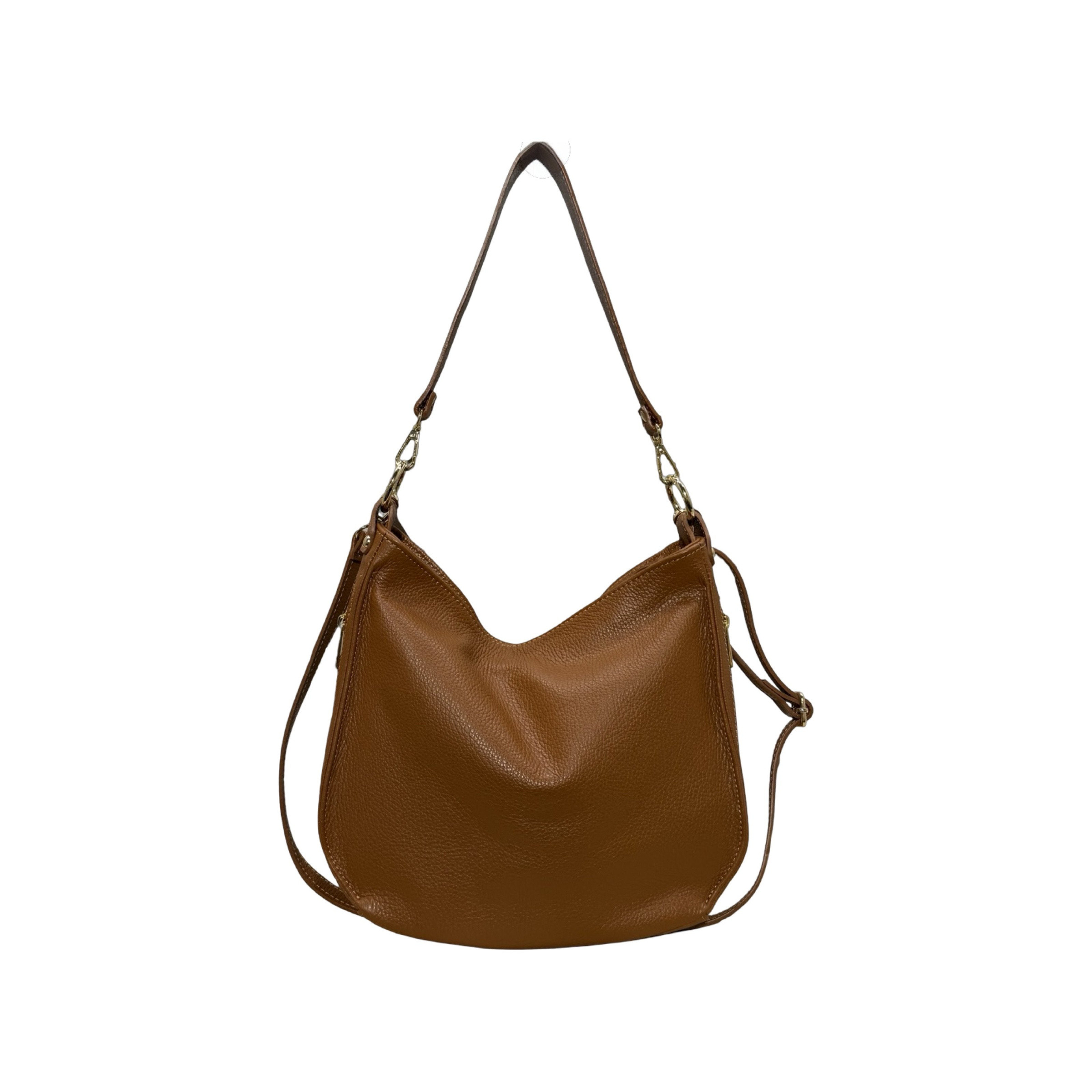 Großhändler LOUISA LEE - Adelina Genarbte Ledertasche