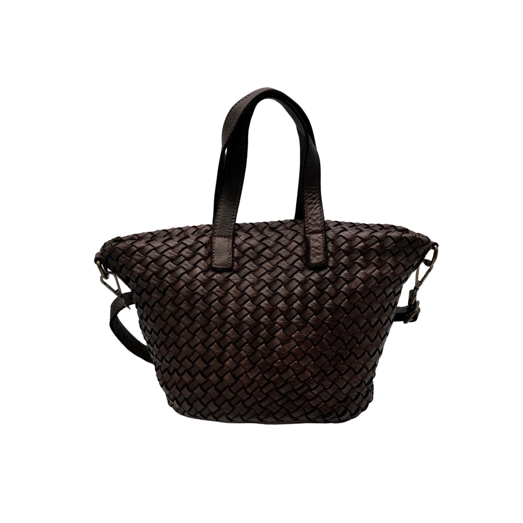 Wholesaler LOUISA LEE - Manon washed leather shoulder bag
