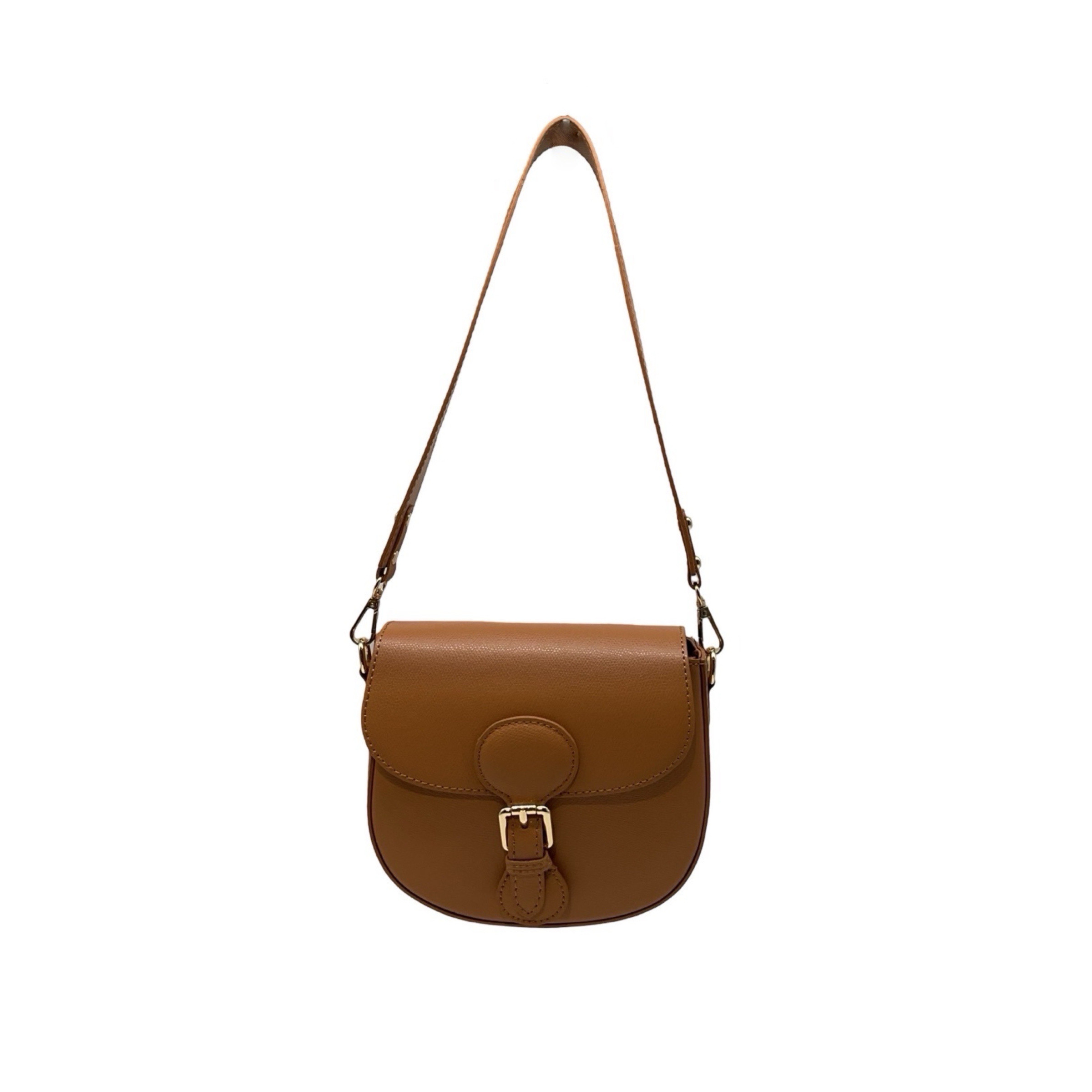 Wholesaler LOUISA LEE - CLAUDIA GRAINED COWHIDE LEATHER CROSSBODY BAG
