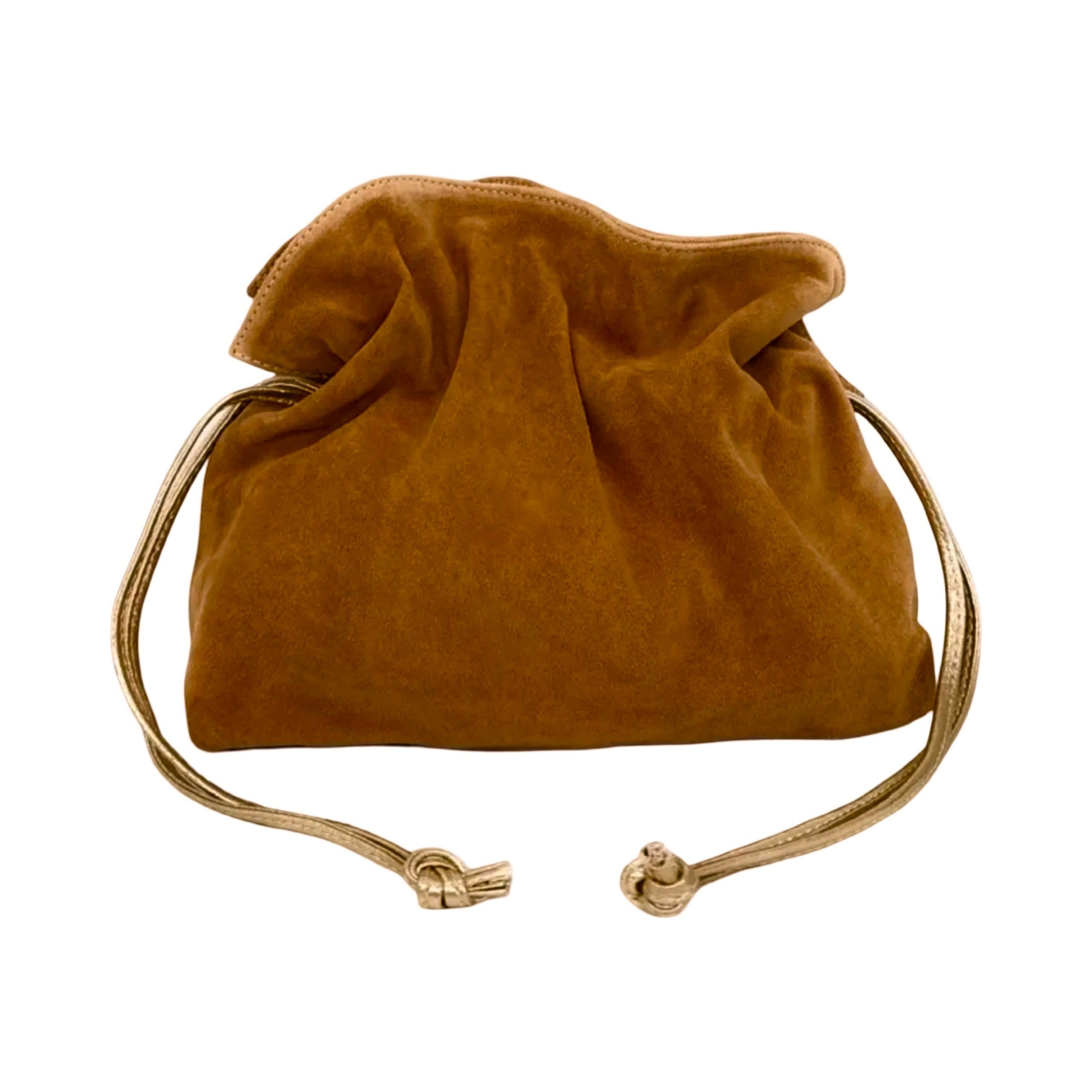 Wholesaler LOUISA LEE - Doona M Pleated Suede Leather Bag