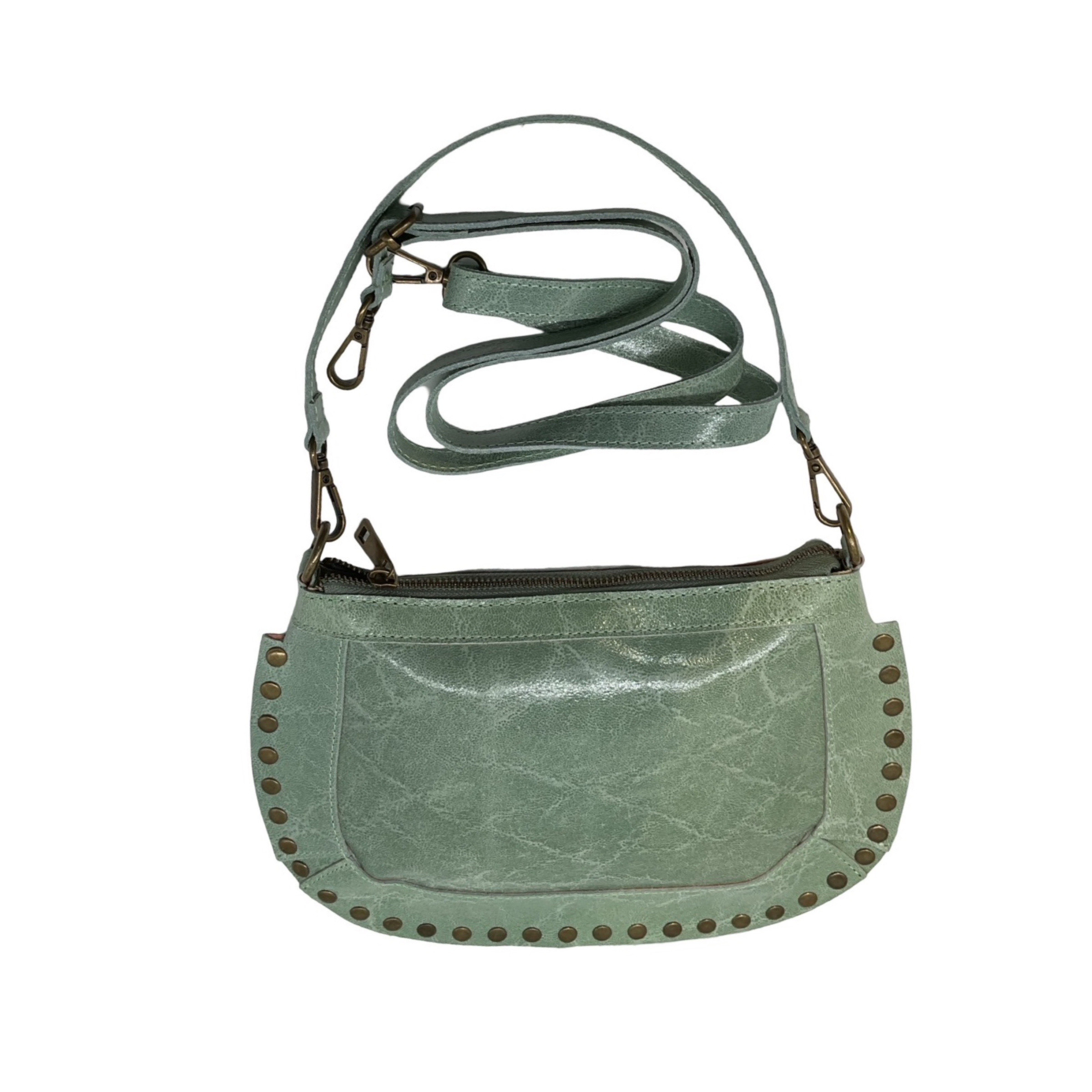 Wholesaler LOUISA LEE - CLAUDIA GRAINED COWHIDE LEATHER CROSSBODY BAG