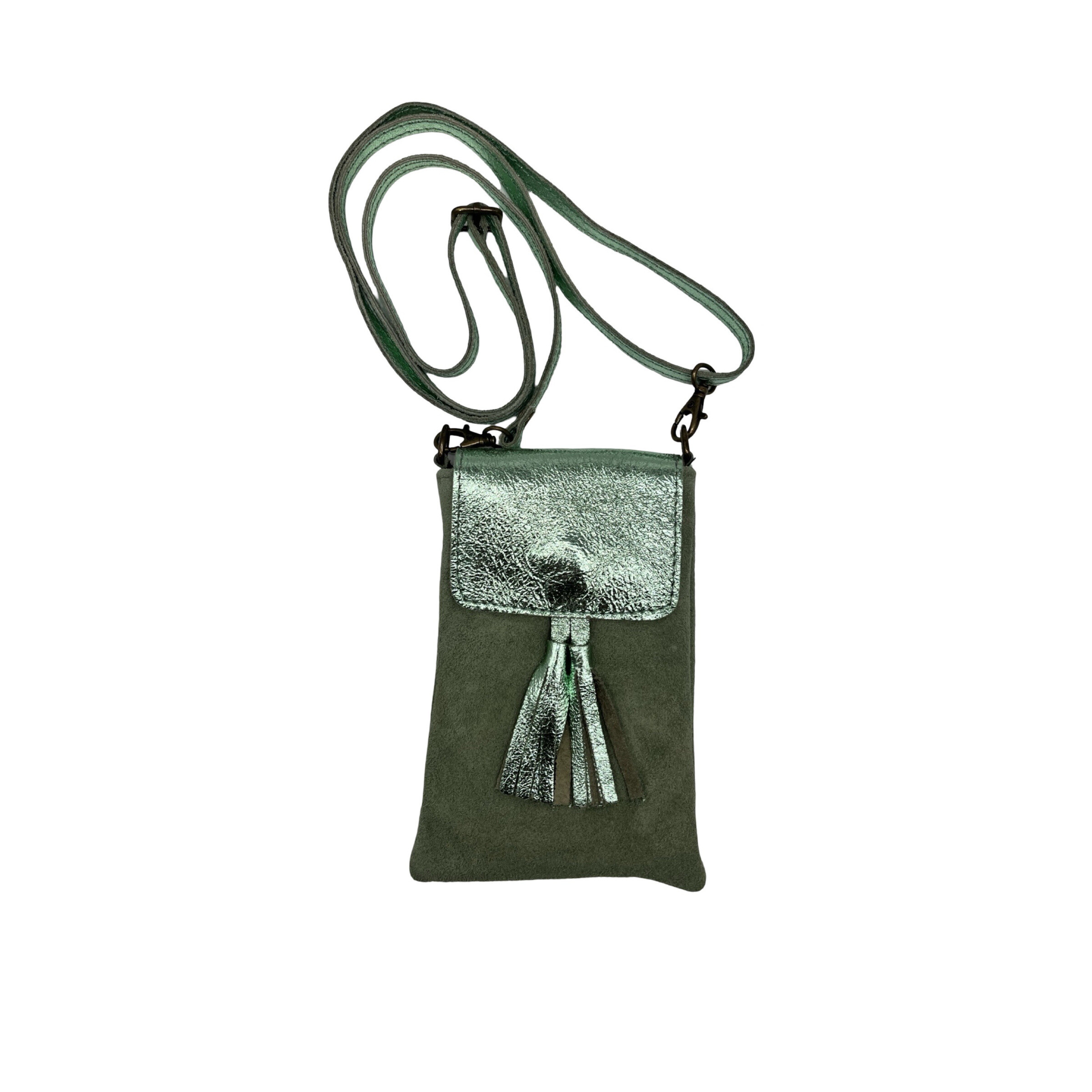 Wholesaler LOUISA LEE - CLAUDIA GRAINED COWHIDE LEATHER CROSSBODY BAG