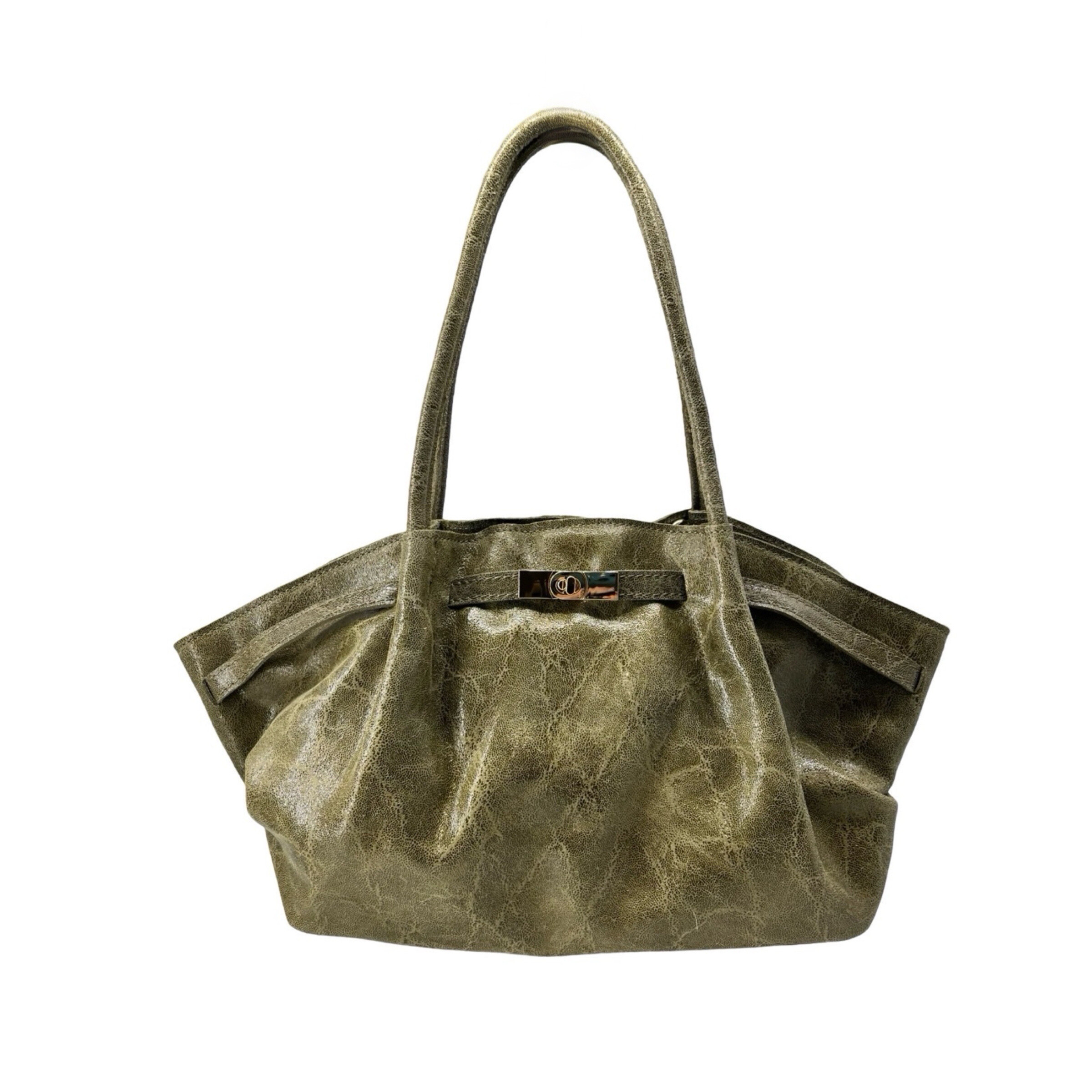 Wholesaler LOUISA LEE - CLAUDIA GRAINED COWHIDE LEATHER CROSSBODY BAG