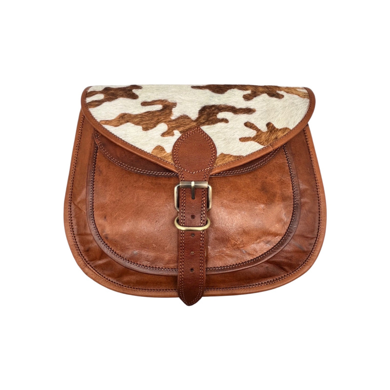 Wholesaler LOUISA LEE - Genuine leather shoulder bag 28cm