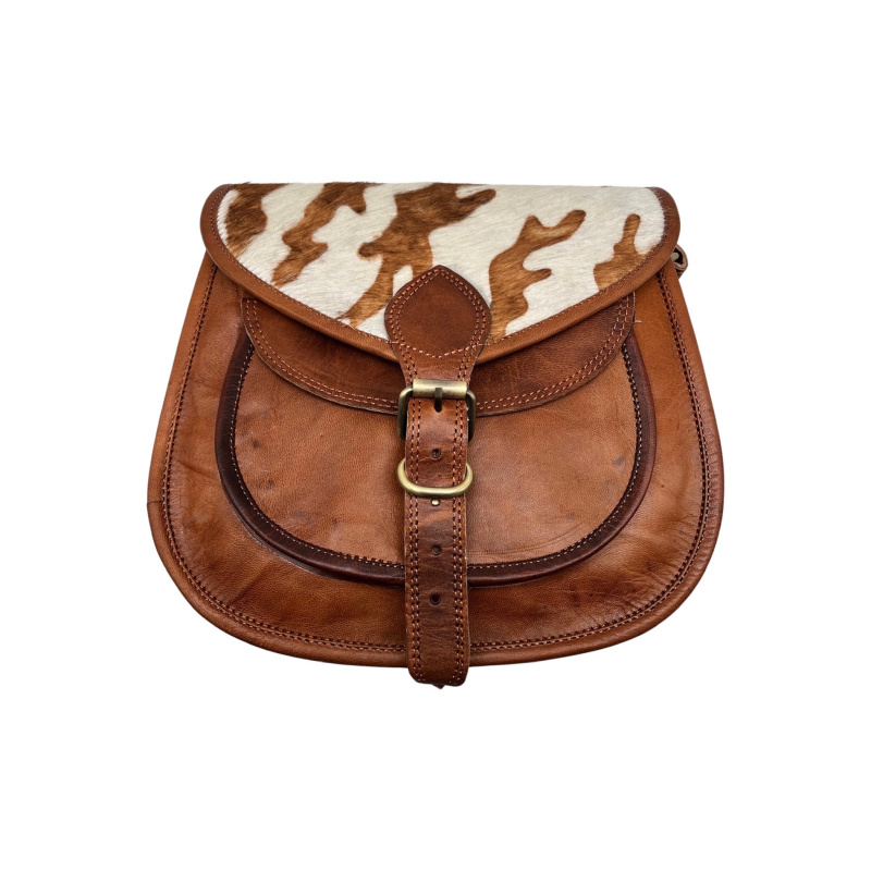Wholesaler LOUISA LEE - Leather shoulder bag 33cm