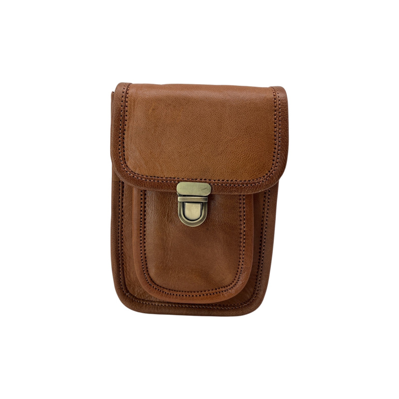 Wholesaler LOUISA LEE - Leather crossbody bag 7"