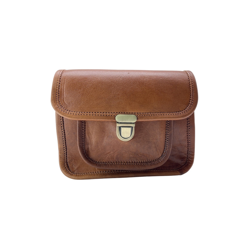 Wholesaler LOUISA LEE - Leather crossbody bag 7"
