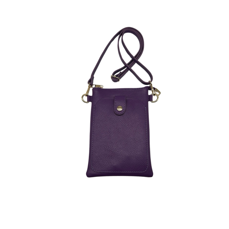 Grossiste LOUISA LEE - SAC TELEPHONE CUIR GRAINE ALINA