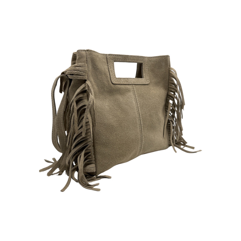 Wholesaler LOUISA LEE - CLAUDIA GRAINED COWHIDE LEATHER CROSSBODY BAG