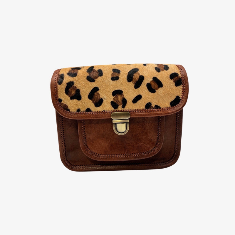 Wholesaler LOUISA LEE - Leather crossbody bag 7"